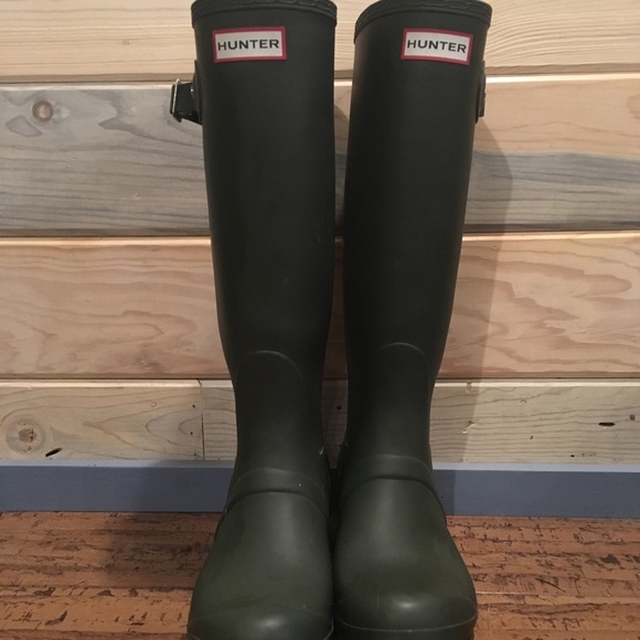 tall green boots